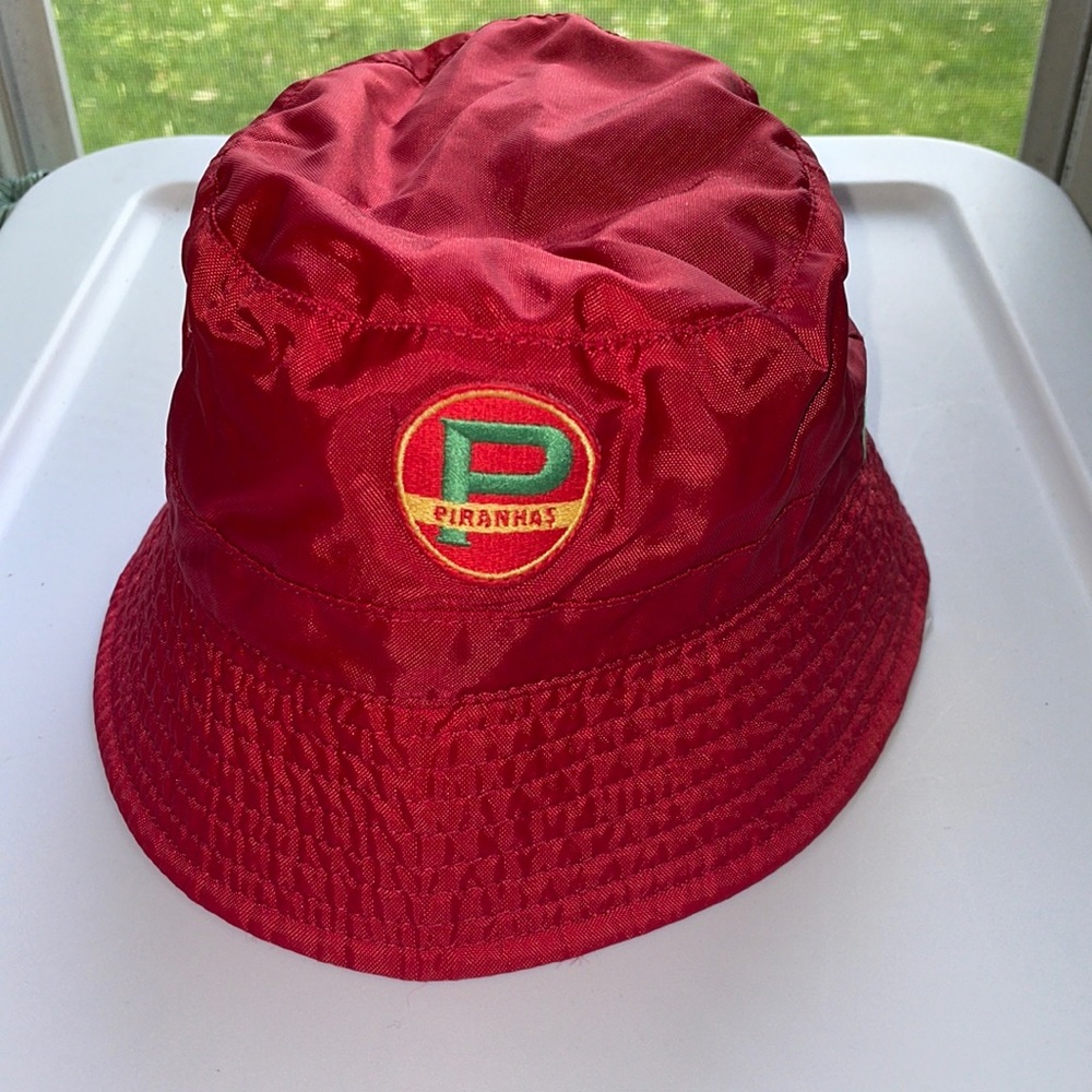 Cherry Red Bucket Hat NWT